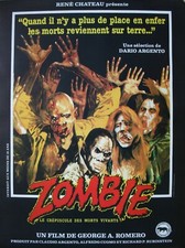 Dawn of the Dead ZOMBIE ! George-A. Romero affiche cinema 1978 µ
