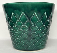 Rare Cache Pot Vert Vintage