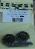 Roues rayons axe 2 - 12,