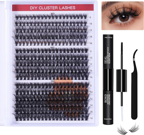 Kit extension cils - extension, touffes
