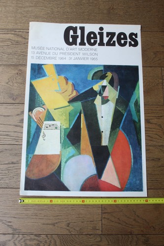 Affiche gleizes 1964 1965 - affiche,