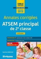Annales corrigées ATSEM principal de ... - Sandrine Marichez - V2127778