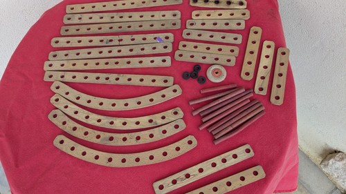 Ancien jeu construction en - jeu, de