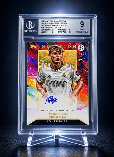 2023 topps inception - topps, nico