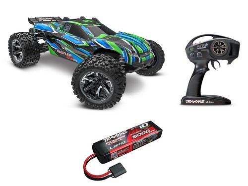 Traxxas trx67376 rustler 4x4 - rustler,