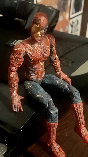 Figurine spiderman toy biz - figurine,