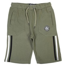 Bermuda homme Nasa. Couleur vert kaki. Tailles S à XXL.