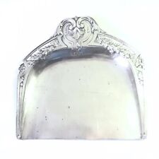 PELLE RAMASSE MIETTES Coquille Feuille Chêne Gallia CHRISTOPFLE  METAL ARGENTE