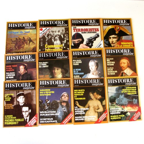 Lot revues histoire - lot, 12