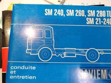 CATALOGUE BROCHURE CAMION SAVIEM  CONDUITE ET ENTRETIEN NO RENAULT UNIC