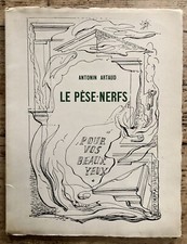 EO 1925 rare édition tirée à 65 ex ANTONIN ARTAUD : LE PESE-NERFS André Masson