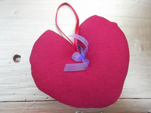Coussin coeur décoratif - coussin,