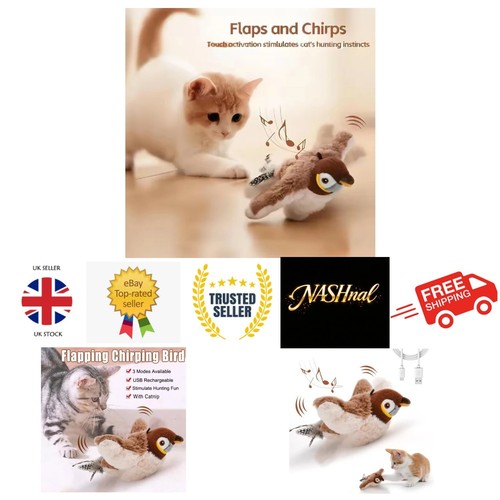 Jouet pour chat peluche - peluche, oiseau