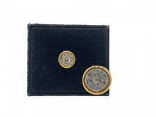 Broche Swarovski 0,7 + 1,4 cm. - Excellent état