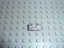 Lego Black tile 1x2 ref