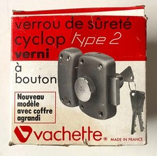 Verrou de sûreté à bouton