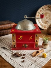Moulin café vintage - moulin, rouge