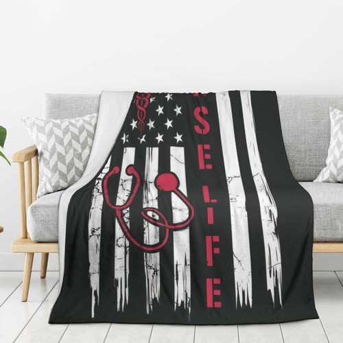 Nurse blanket 60x50 inch soft - blanket,