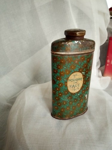 Boîte poudre ancienne - poudre,