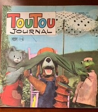 TOUTOU Journal n°23 de 1968; Aventures de Toutou + reportages + jeux. ORTF