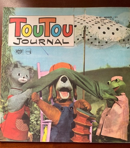 Toutou journal de 1968 - journal,