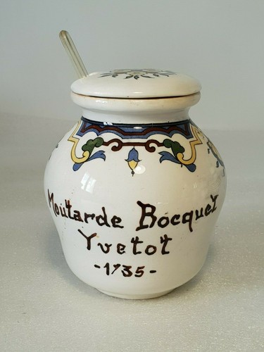 Ancien moutardier pot à - 🔅,