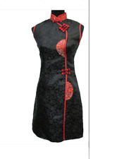 Robe asiatique soie 70 % - 38