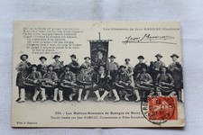 Cpa 1927, les chansons de Jean Rameau, les maîtres sonneurs de Bourges en Berry,