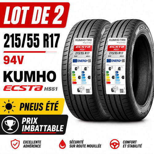 Lot pneus 215 r17 - lot, 94v