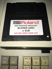 Floppy disk with OS SUPER MRC v 2.0 for Roland MC 50/300/500 and mkII
