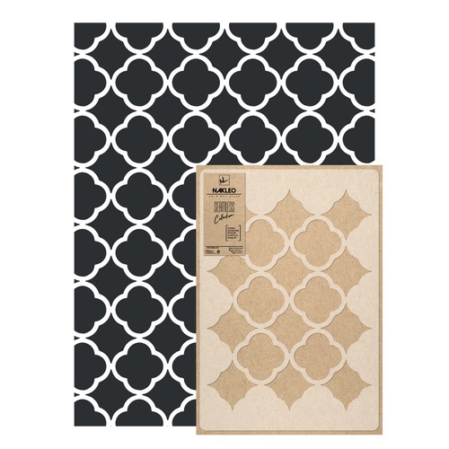 Marocain pochoir plastique - pochoir,