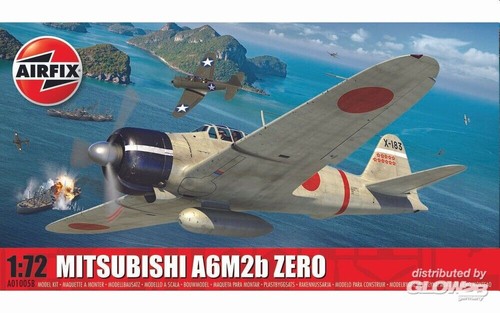 Airfix mitsubishi a6m2b zero - mitsubishi,