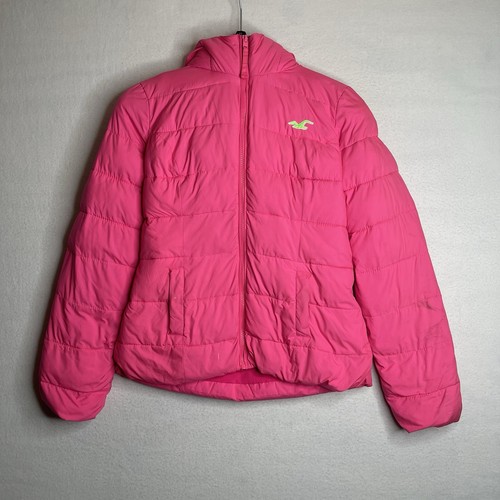 Hollister men pink hooded - hollister,