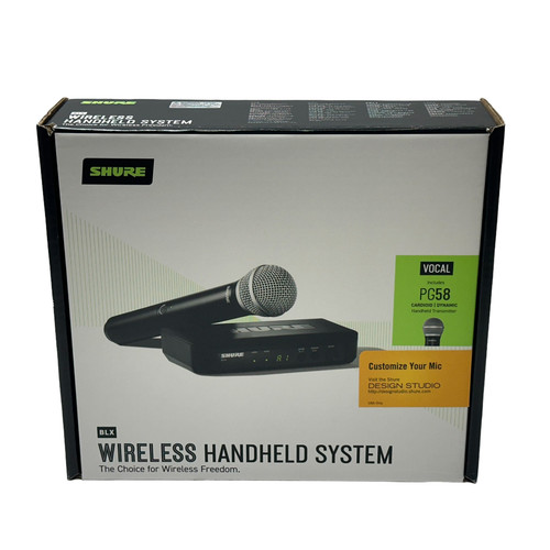 Shure blx24 pg58 uhf - shure, wireless
