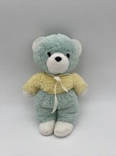 doudou peluche ours pastel vintage de marque nounours- 30cm