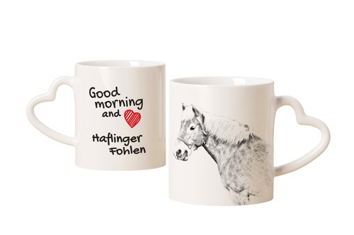 Haflinger fohlen tasse avec - tasse,
