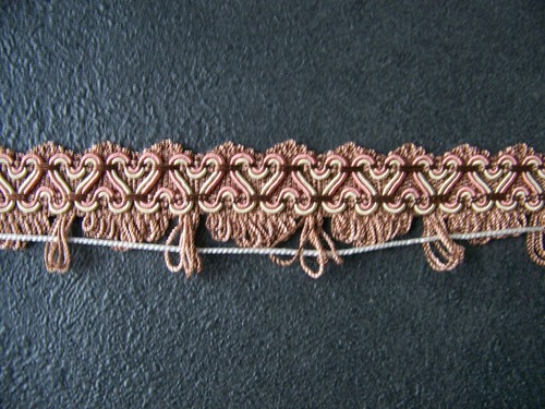Galon passementerie beige - passementerie,