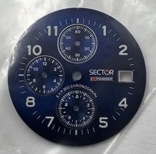 NOS Sector Expander EXP 202 Chronographe Cadran 5215332006 Montre Vintage