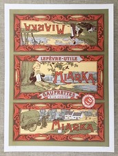 LU/Lefèvre-Utile "Miarka - Gaufrettes à la Cerise" attribué à A.Mucha /500g