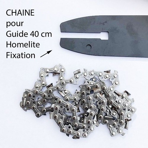 Chaîne coupe guide - de, cm