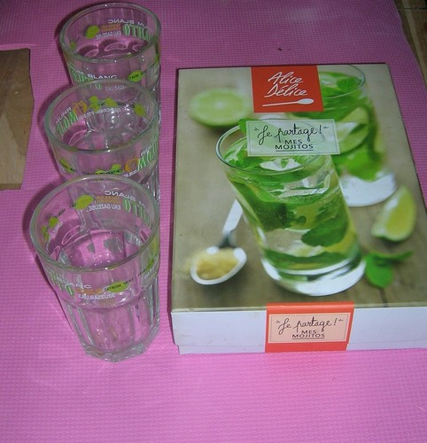 Lot verres mojito kit - 3, +