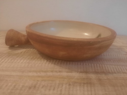 Poêlon plat service poterie - poêlon/plat,