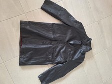 veste homme semi 3/4 cuir