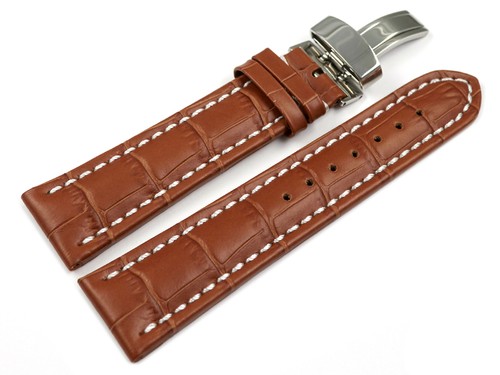 Bracelet montre cuir - , veau