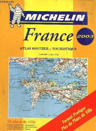 Michelin france atlas - france,