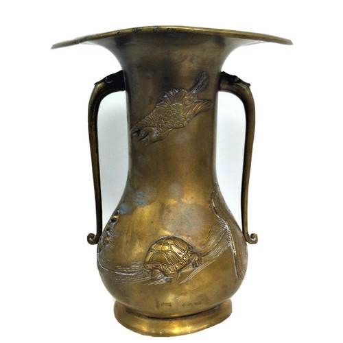 Vase balustre bronze - ,