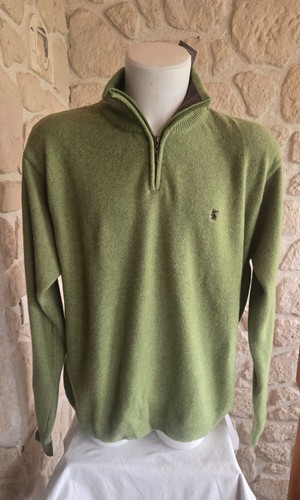 Pull vert avec laine - , taille