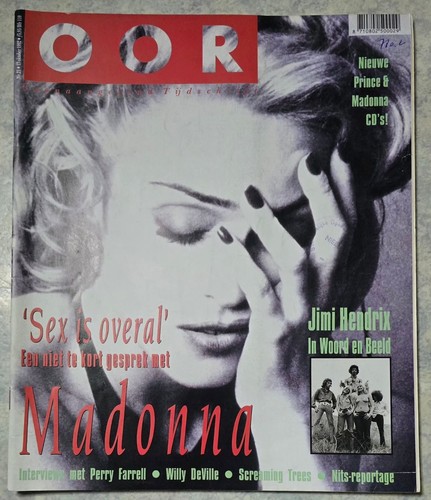Madonna magazine oor 1992 - oor,