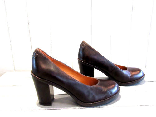 Escarpins cuir marron - , 39