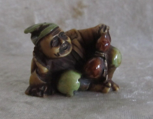 Figurine bouddha netsuke - figurine,